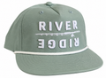 River & Ridge Fishing Pole Hat – Dusty Blue/White